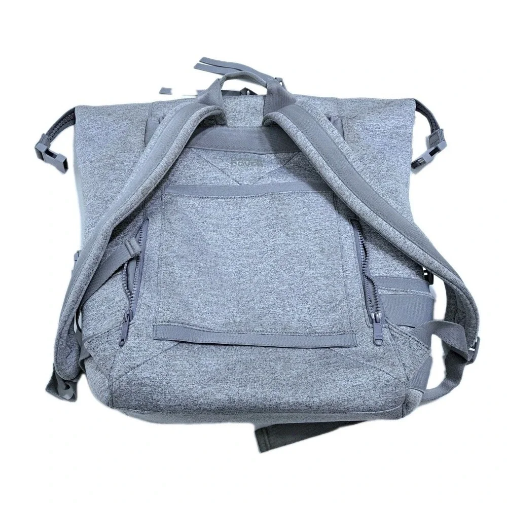Dagne Dover Backpack Indi Diaper Bag Heather Grey Travel Pack Baby Sack Large
